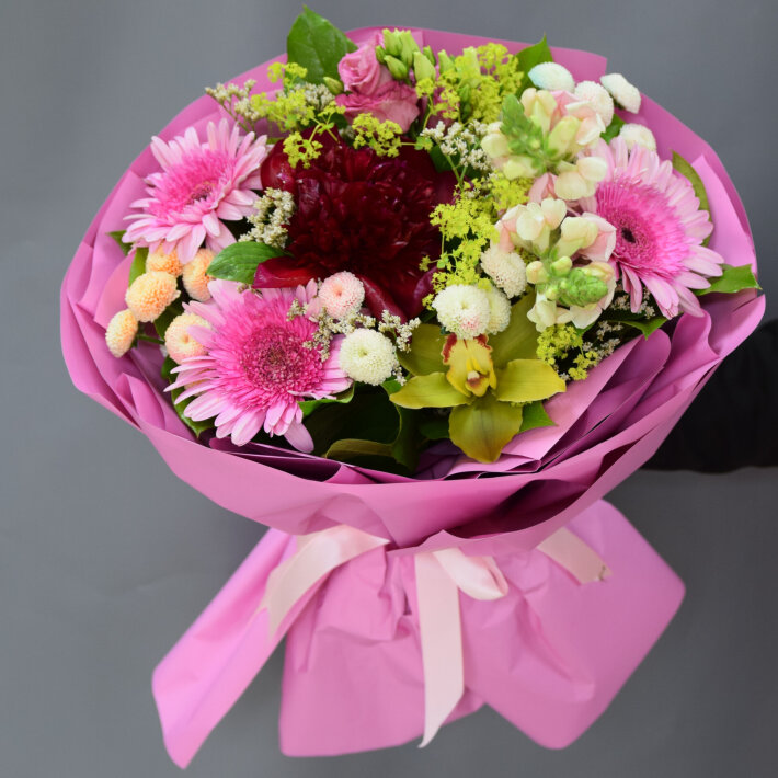 Букет «Танец в бархате»