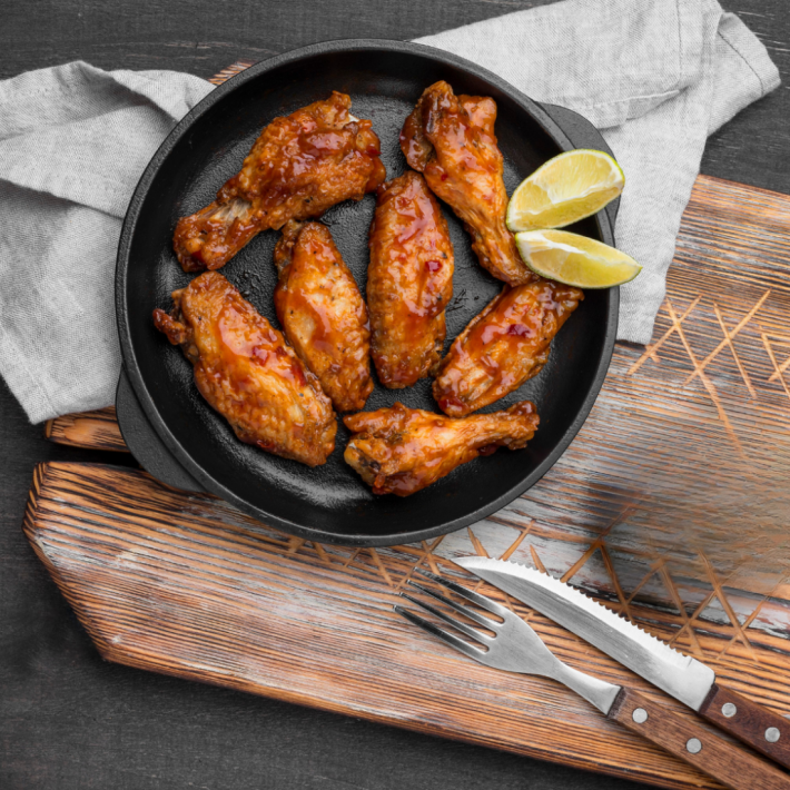 Крылья в масле том-ям (8шт)