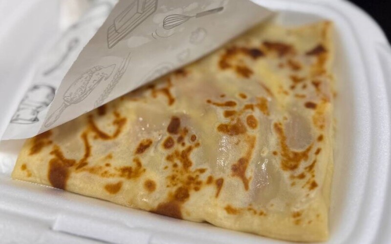 Блинчик с варёной сгущёнкой