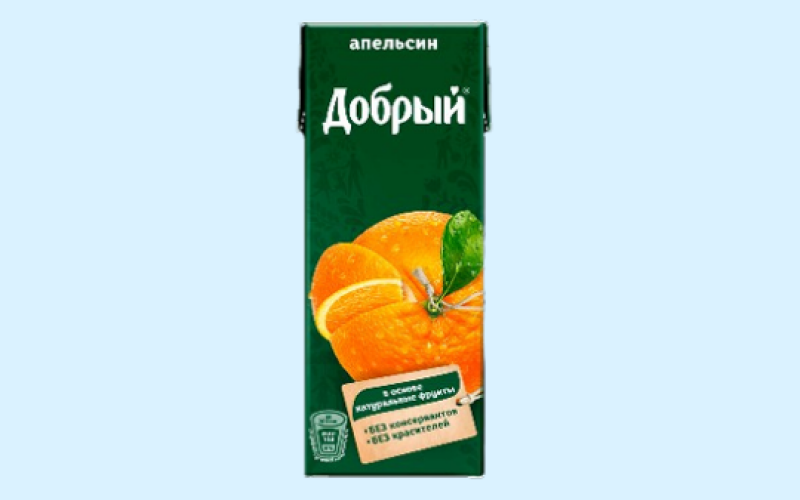 Сок «Добрый апельсин»