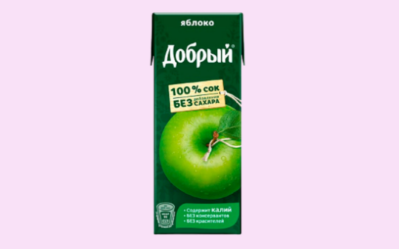 Сок «Добрый яблоко»