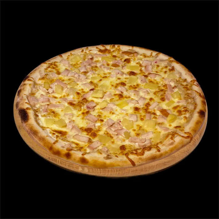 Пицца «Курочка с ананасами»