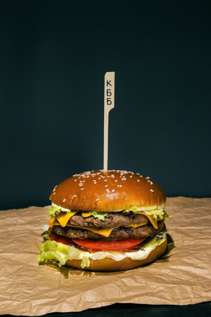 Бургер «Дабл чиз» с говядиной XL