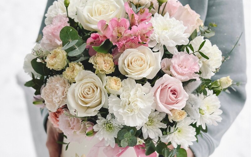 Шляпная коробка L