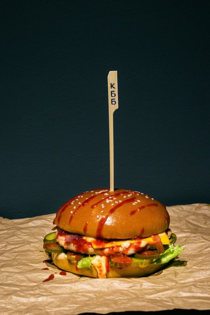 Бургер «Острый Джо» с курицей L