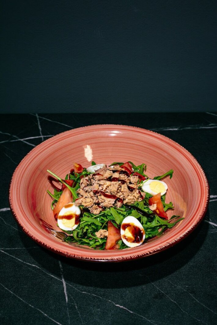 Салат «Рукола с тунцом»