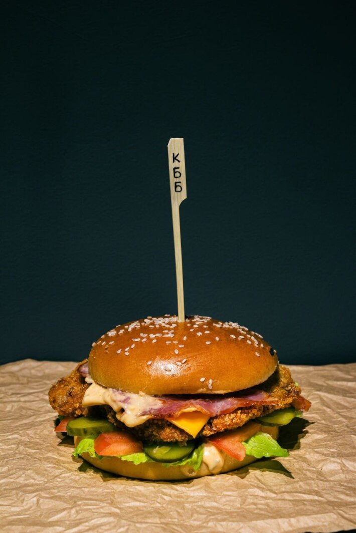 Бургер «Чикен бекон» L