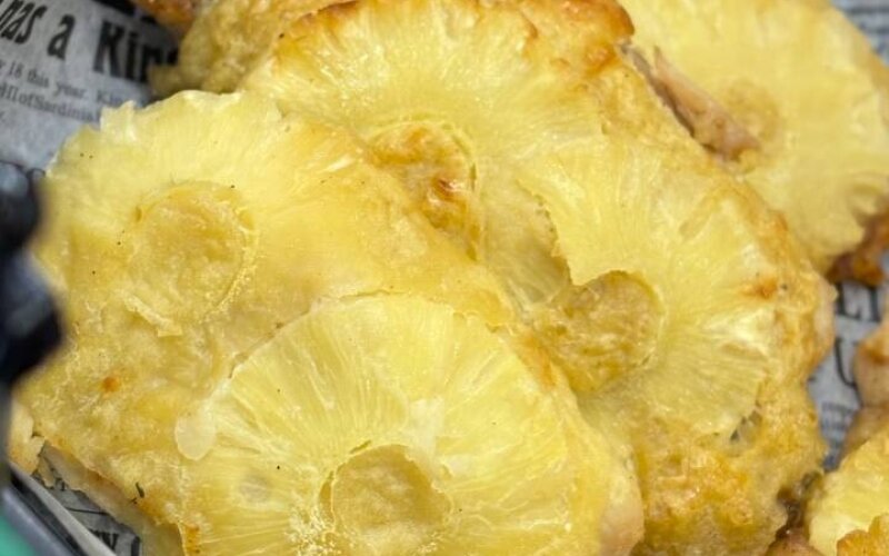 Филе куриное с ананасом