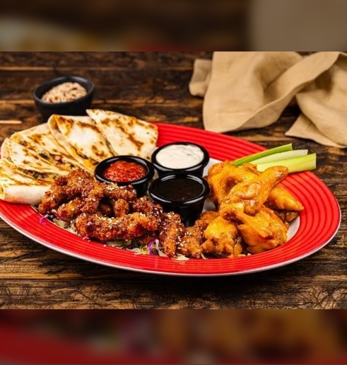 Сет «Тройной чикен сэмплер»