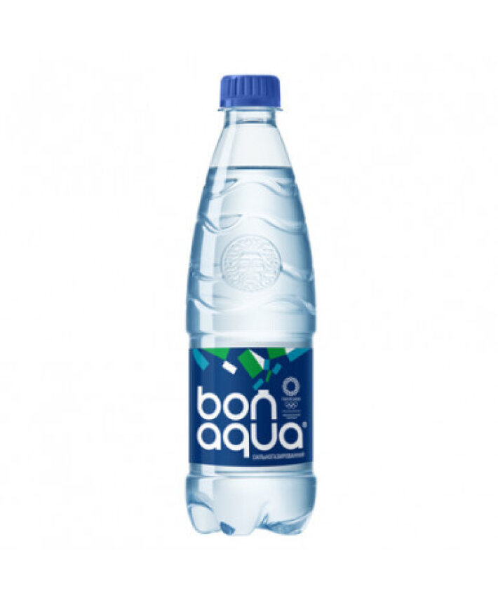 Вода питьевая «BonAqua» сильногазированная