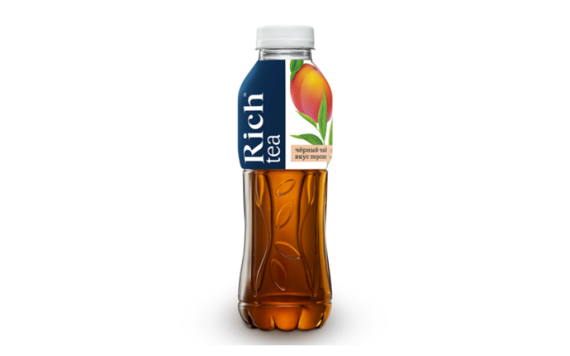 Черный чай Rich персик