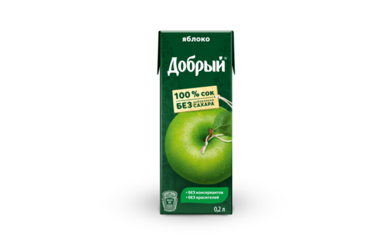 Сок «Добрый» яблочный
