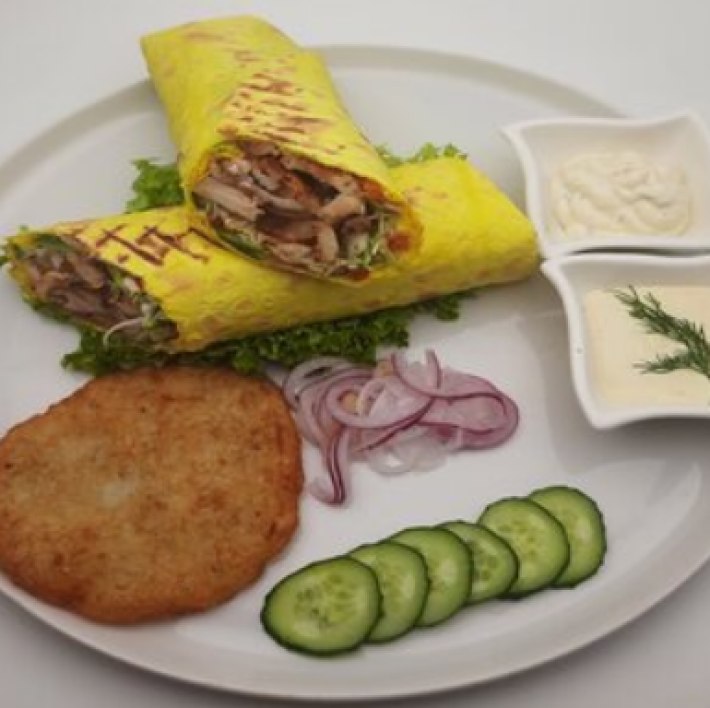 Шаурма «А-ля драник»