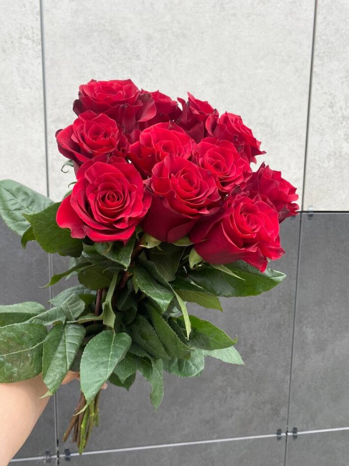 Букет из 11 роз «Mama Mia»