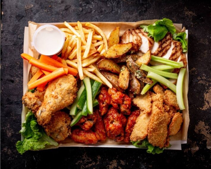 Гастробокс горячий хрустящий