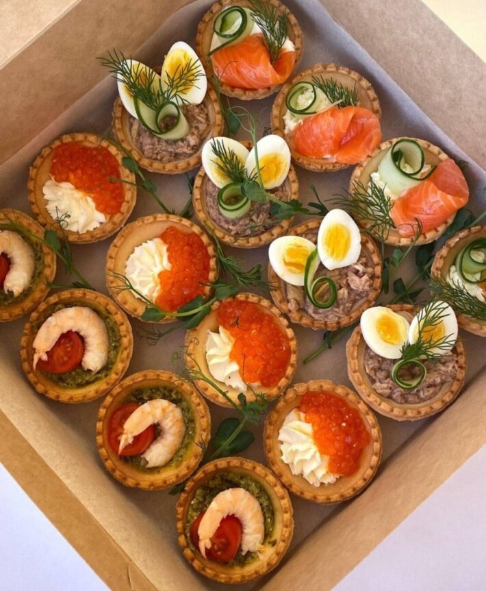 Гастробокс тарталетки микс