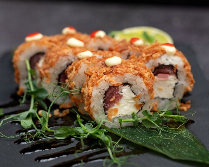 Ролл луковый