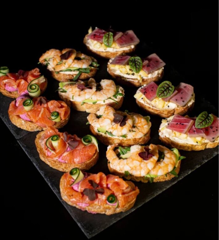 Гастробокс брускетты микс