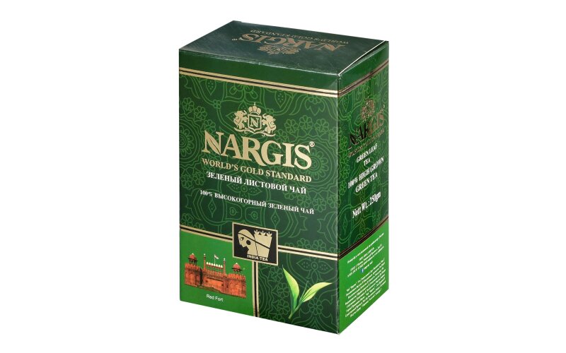 Чай Nargis Green Tea среднелистовой 250 гр