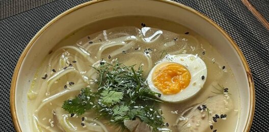 Суп-лапша с курицей