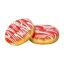 Пончик Донат с начинкой клубника