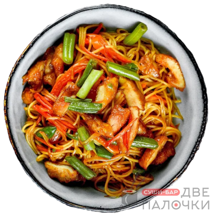 WOK с курицей