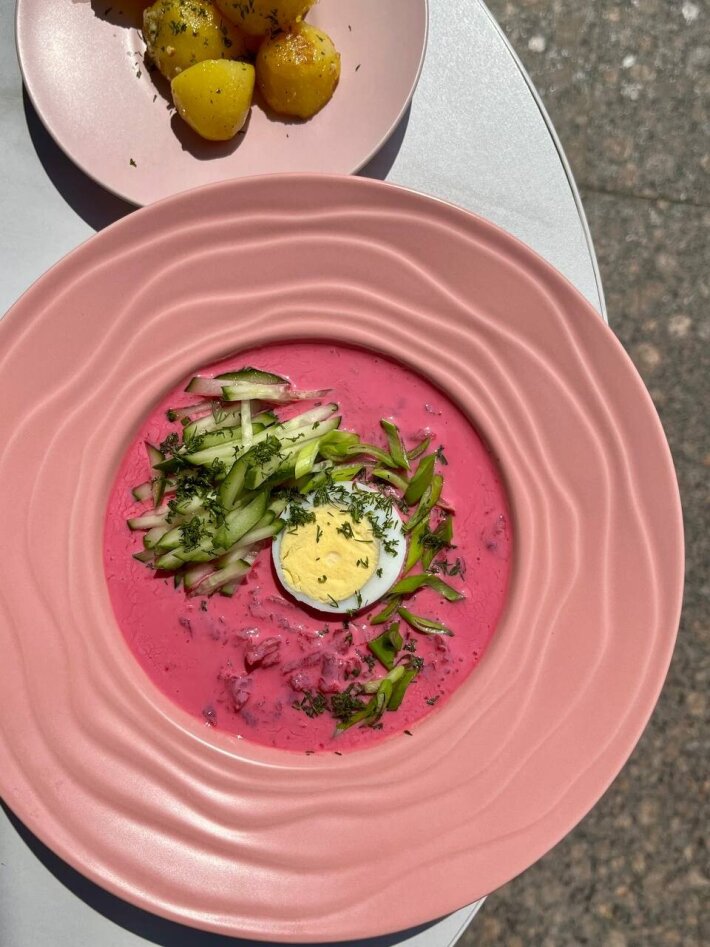 Холодник с картошкой