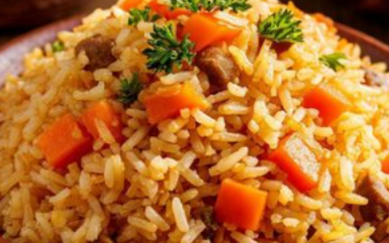 Плов со свининой из казана
