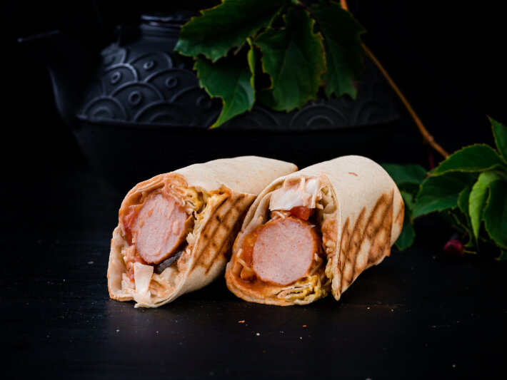 Хот-дог в лаваше