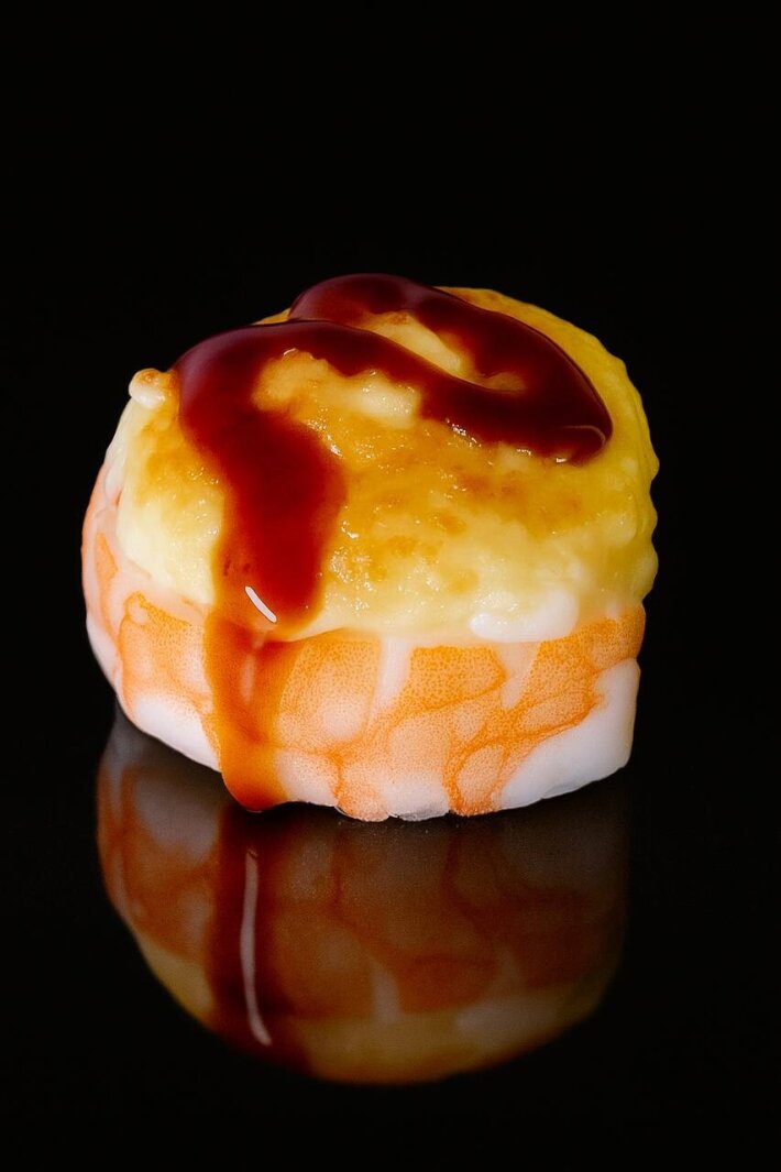 Ролл запечённый «Филадельфия с креветкой»