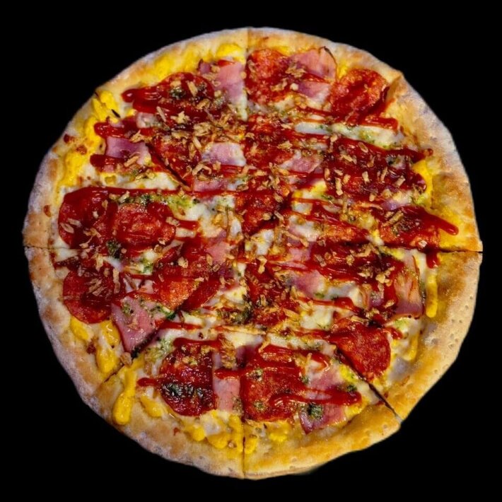 Пицца «Пепперони-бекон»