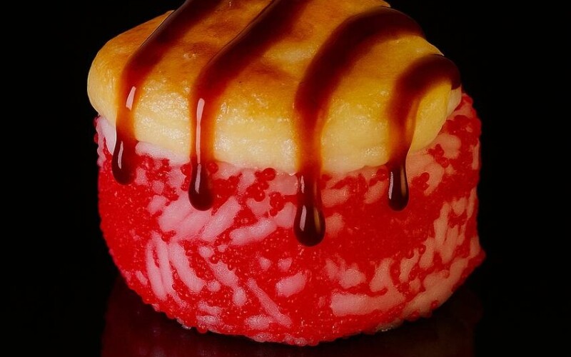 Ролл запечённый «Калифорния с креветкой»