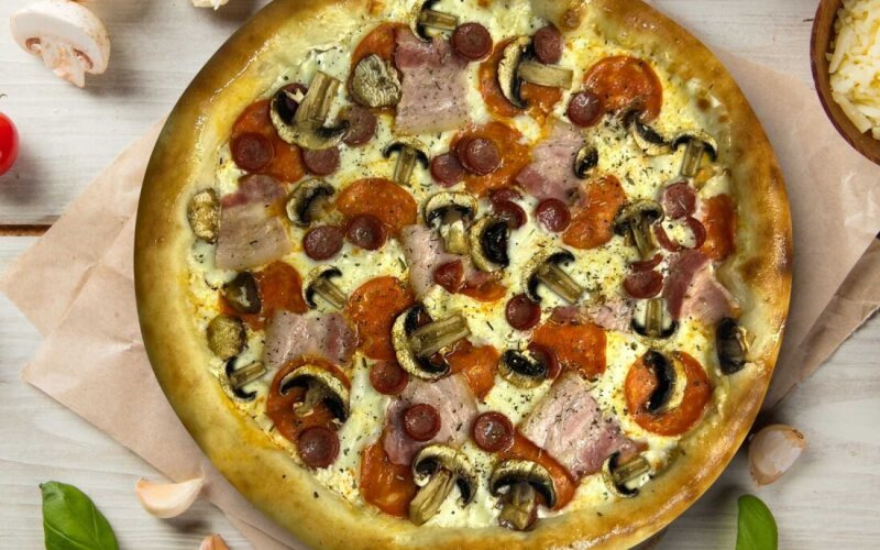 Мясная с грибами