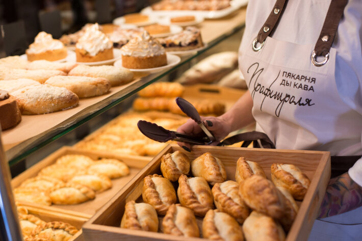 Кибинай с картофелем и беконом