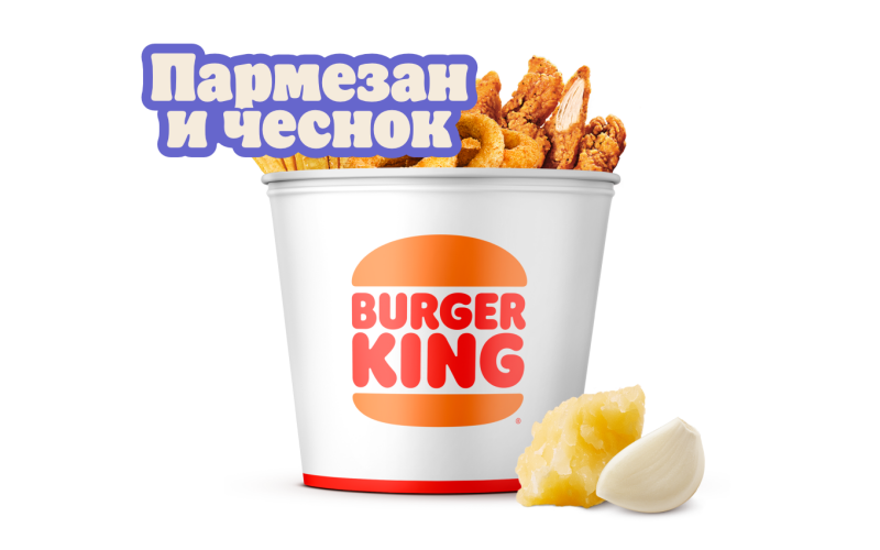 Кинг Букет Стрипсы микс Пармезан-чеснок