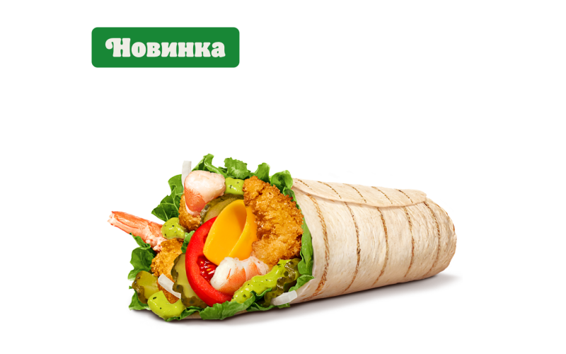 Песто Шримп Ролл