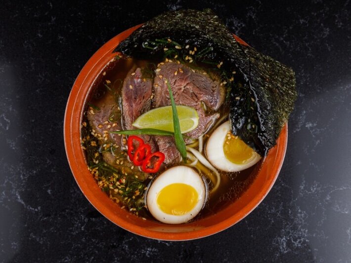 Рамен с говядиной