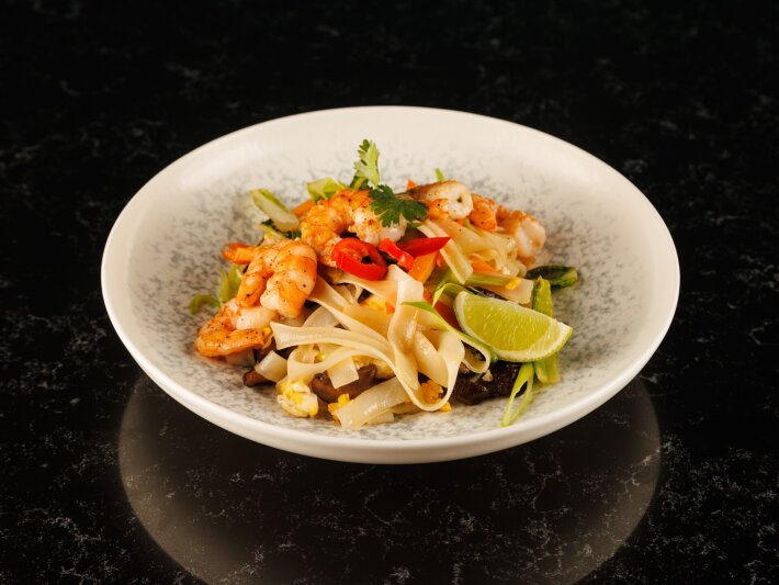 Пад тай с креветками