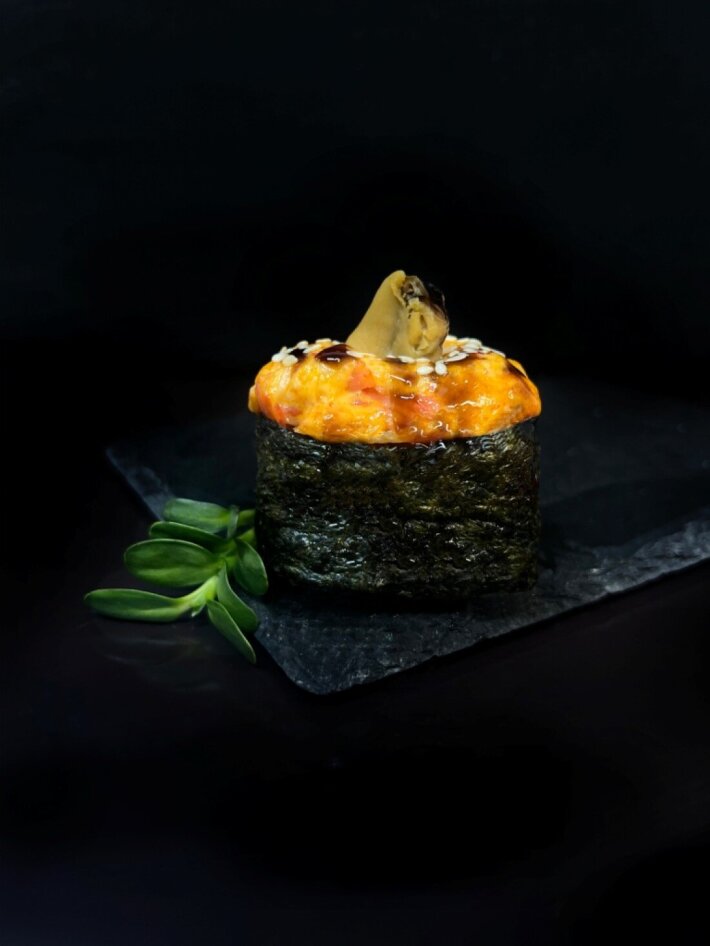 Гункан гриль мидии 1 шт