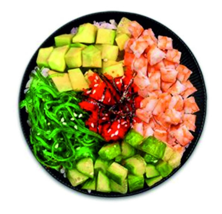 Поке с курицей