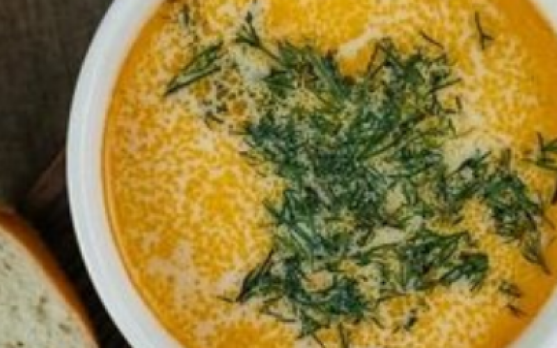Уха «По-фински» с сёмгой
