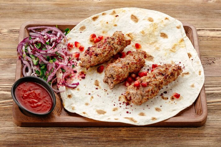 Люля-кебаб из баранины