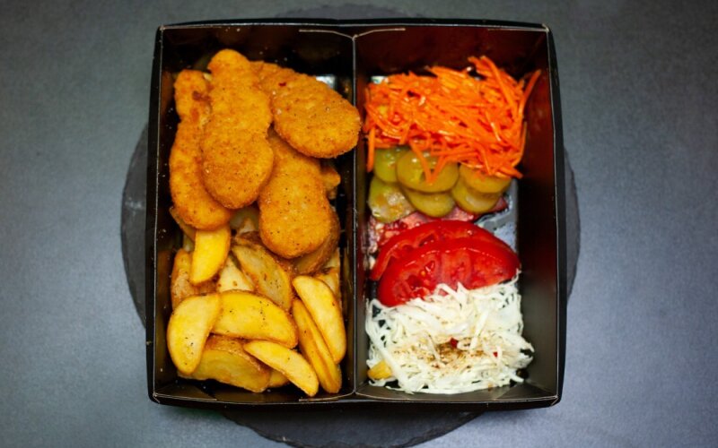 Комбо с куриными стрипсами