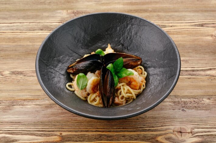 Паста с морепродуктами