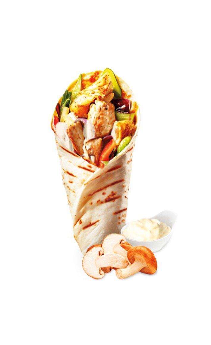 Шаурма «Грибы в сметане»