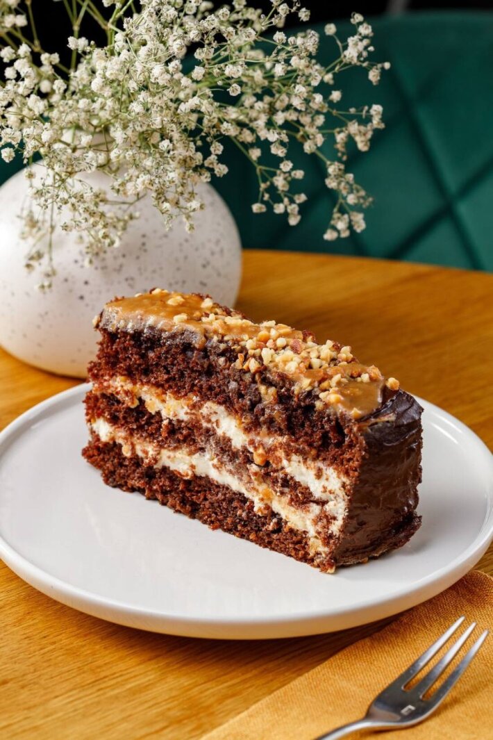 Торт крем чиз карамельный