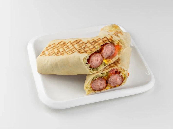 Хот-дог в лаваше