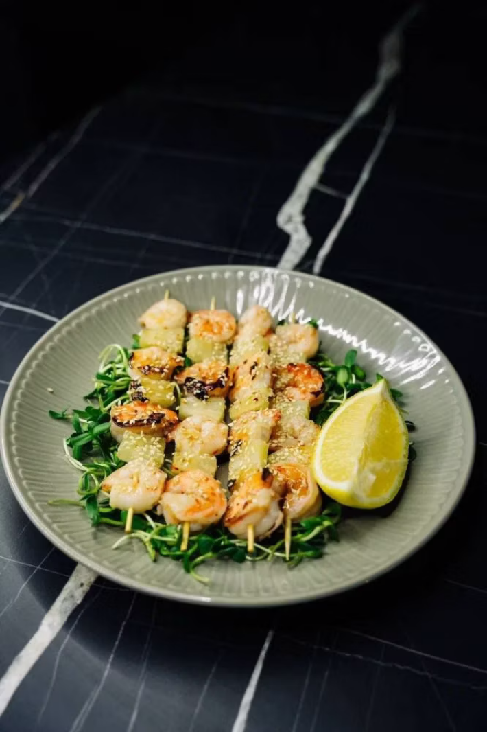 Креветки в кроватке