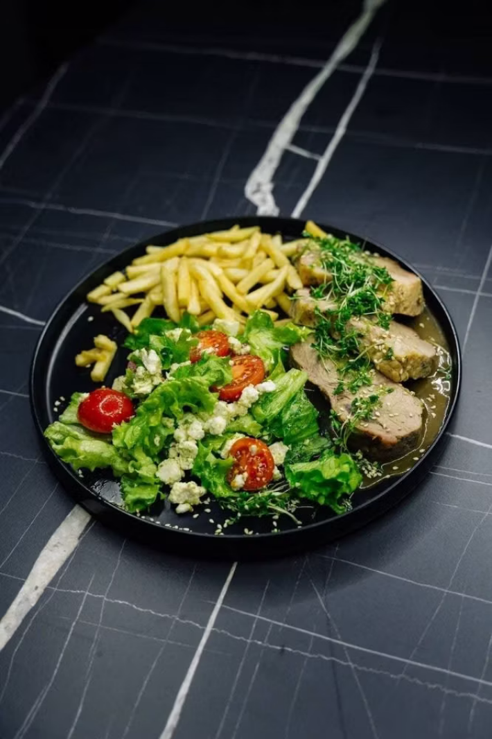 Стейк из буженины «Ля Рош»