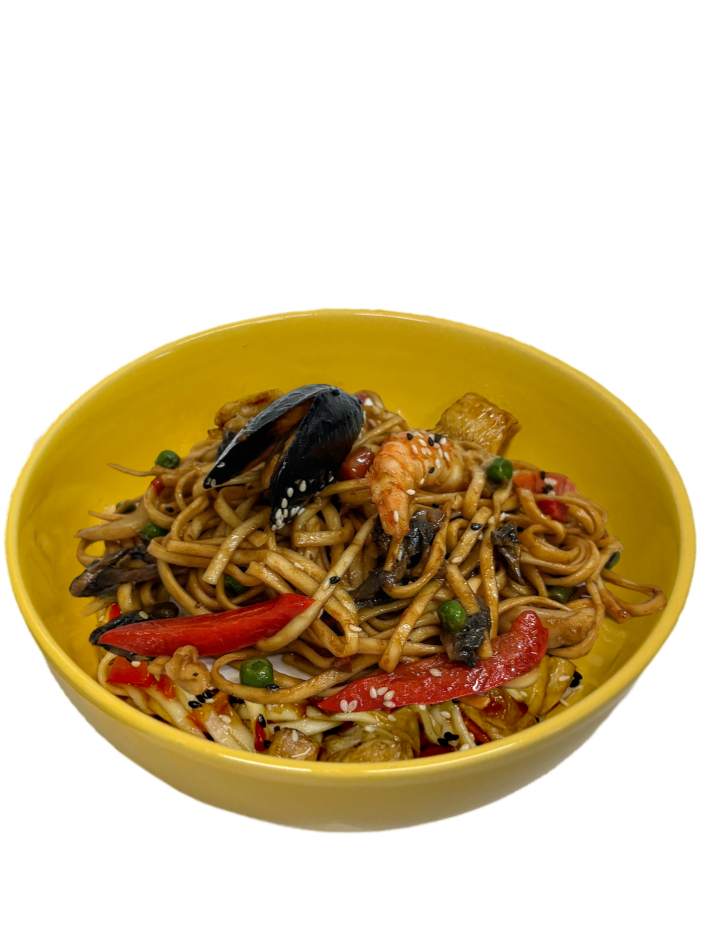 WOK с морепродуктами